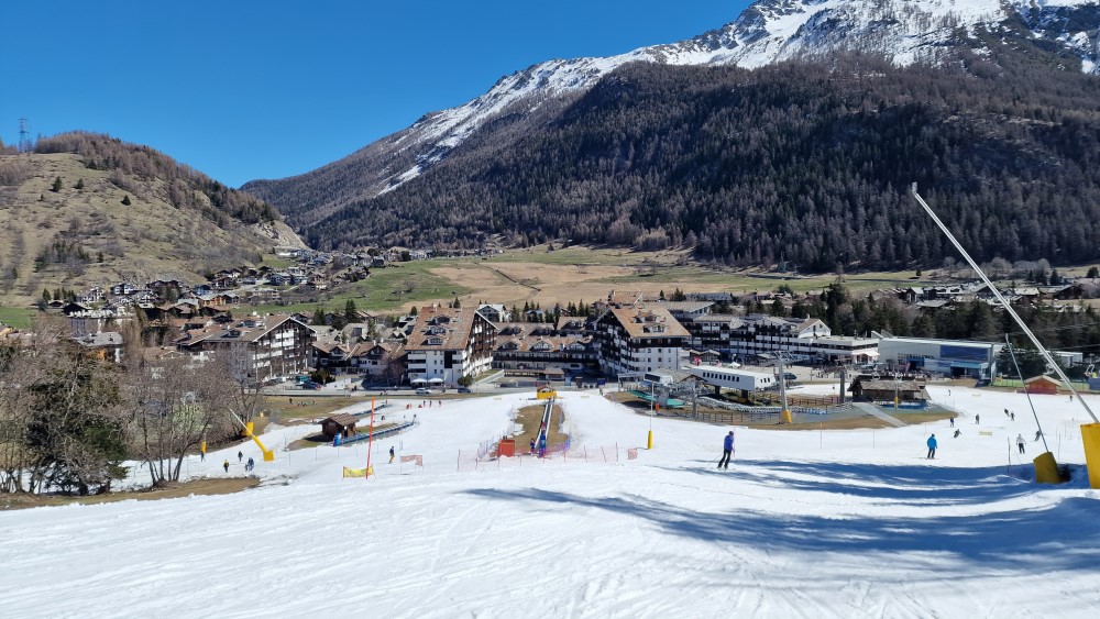 Skiën naar La Thuile.